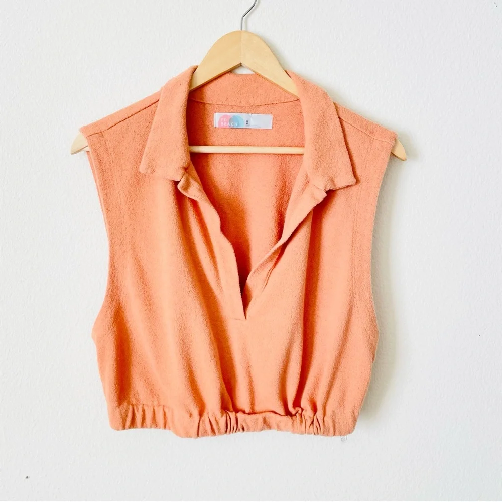 MEDIUM Free People Beach Ace Terry Top